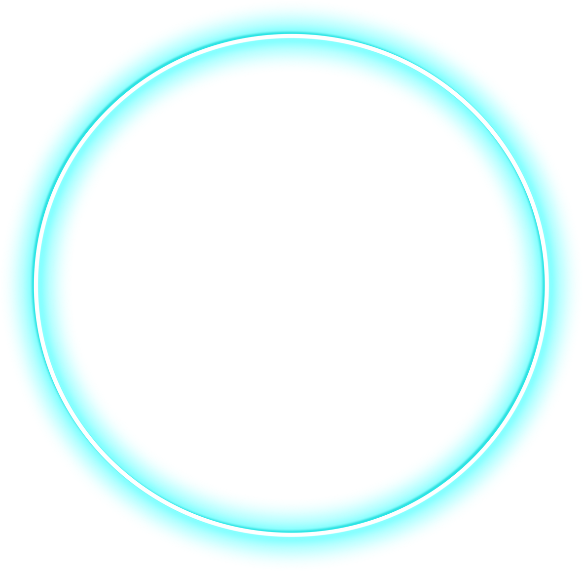 neon light circle